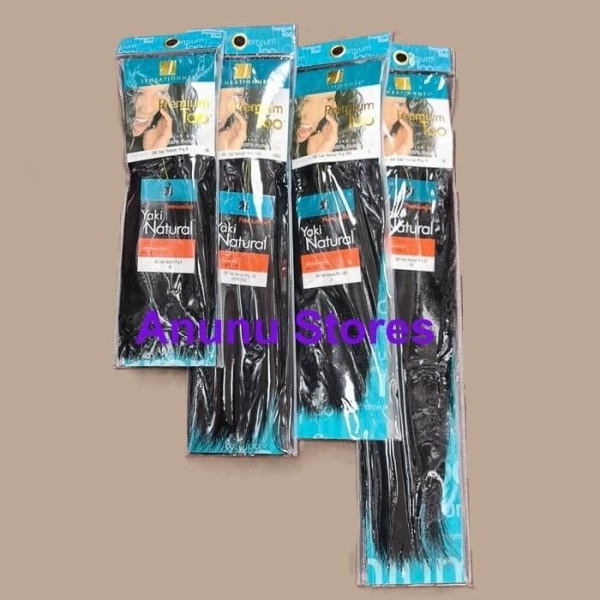 Premium Too 100% Human & Premium Blended Hair Yaki Weave
